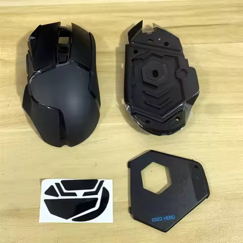 Mouse shell for Logitech G502 Wired、G502 HERO Wired mouse top bottom shell accessory mouse cover hou