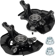 TadaMark Front Steering Knuckles & Wheel Bearing Hub Assembly Fit for Toyota Sienna 2004-2010 3.3L 3
