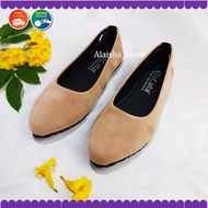 Blackpanda Flat Shoes / Black Panda Shoes / Women's Shoes / Black Panda Plain Mocca