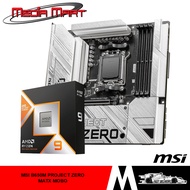 [CPU+MOTHERBOARD BUNDLE] MSI B650M PROJECT ZERO | AM5 | AMD | DDR5 | M-ATX MOBO