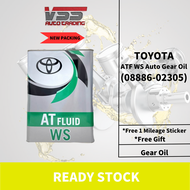 Toyota ATF WS Gear Oil (08886-02305) WITH ATF Auto Transmission Filter Set Toyota Vios NCP42 NCP93 N
