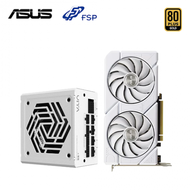 【猛！】華碩 DUAL-RTX4060-O8G-EVO-WHITE+FSP VITA GM 750W(白)