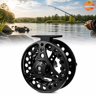 INTOO Fly Fishing Reel, Aluminum Alloy 2+1BB Bearings Fly Reel, Durable 85mm Diameter 5/6 WT Fishing