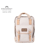 DOUGHNUT BAG : Macaroon Classic Happy Camper Series : IVORY (กระเป๋าเป้ไซส์ใหญ่สุดของรุ่นมาคารูน) ทั