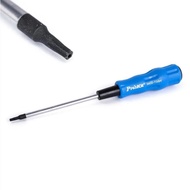 Pro'sKit 89400-T08H Star Screwdriver With Temper Proof Hole T08H