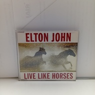 #F173-51 USED CD. [ELTON JOHN - LIVE LIKE HORSES] #F173-51
