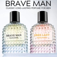 100ML Brave Man Perfume For Men Long Lasting Original With Box