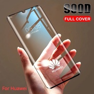 9D Tempered Glass Screen Protector For Huawei Mate 40 30 20 Pro Y7A Y7P 2020 Y9A Magic 4 3 2 Pro Full Cover Film