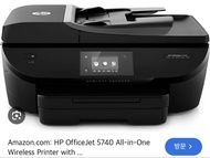HP OfficeJet 5740 All-in-One Wireless Printer