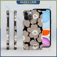 Marimekko Phone Case for iPhone 14 Pro Max / iPhone 13 Pro Max / iPhone 12 Pro Max / iPhone 11 Pro Max / XS Max / iPhone 8 Plus / iPhone 7 plus Anti-fall Lambskin Protective Case Cover QZA5Z3