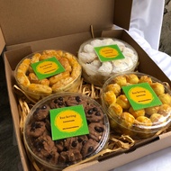 HAMPERS 4 PCS DRY CAKES HIME MADE 250gr EID AL-FITR CAKES 2025