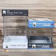 Ista Small Ultra White Fish Tank Ultra White Fish Tank Ultra White Tank [15x15x18, 15x15x25] Glass T