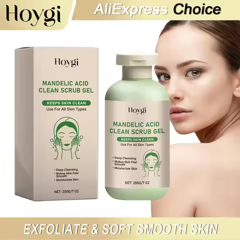 HOYGI Aloe Vera Exfoliating Gel Dead Skin Removal Deep Cleansing Pores Smooth Moisturizing Reduce Dr