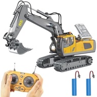 PREPOP Remote Control Excavator Toy for 6-12 yr Boys, Best Birthday Gifts for Kids 4-7 8 9 10 11 Yea