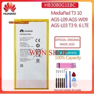 HB3080G1EBWใหม่แบตเตอรี่4650MAhสำหรับHuawei MediaPad T3 10 AGS-L09 AGS-W09 AGS-L03 T3 9.6แท็บเล็ตLTE