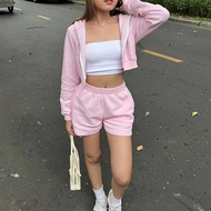 [Peinn] Augety Studio cotton Flannel Shorts, Basic Sweatshorts