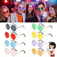 BJASHOP Metal Sunglasses Fashion Disco Party Circle Glasses