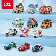 LOZ IDEAS Mini Block Vehicle Car Series Building Brick Toy Mainan Mini Building Block