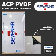 ACP PVDF 4MM MILK WHITE SEVENHR BRAND METER/ CUT