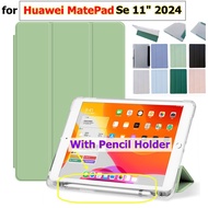 Clear Case for Huawei With Pencil Holder MatePad Se 11 2024 MatePad SE (2024) 11" Huawei Matepad Se 