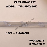 TH-49DX650K PANASONIC 49" LED TV BACKLIGHT(LAMPU TV) PANASONIC 49 INCH LED TV TH49DX650K 49DX650K th