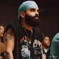 [Taiwan Shipment] Headscarf Fashion Hip Hop hiphop Design silky durag Men Women Satin Head Cap Simul