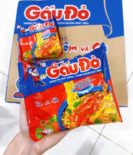 Mì gấu đỏ vị gà sợi phở tôm và gà (30 Gói/Thùng )