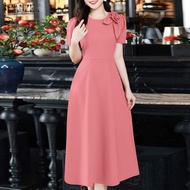 Fancystyle ZANZEA ชุดเดรสแฟชั่นผู้หญิงเที่ยวกลางคืนลายดอกไม้เดรสแขนสั้น3D #0331