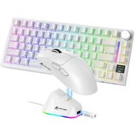 ATTACK SHARK X820 Ultra X11 Wireless Gaming Keyboard Mouse Combo 75% RGB