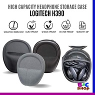 Logitech H390 Headset Compatible High Capacity Universal Headphone Case Storage Pouch