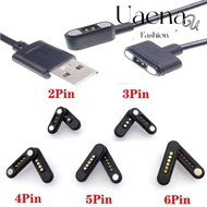 UAENAU DC Magnetic Pogo Pin Connector, High Current 2A Pogopin Magnetic Connector, 2Pin 3Pin 4Pin 5P