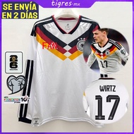 2026-27 Germany Jersey Home Jersey Long Sleeve Football Shirt