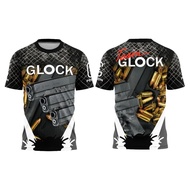 Glock T-Shirt Printed Team Glock Jersey New Design Full Sublimation Printed