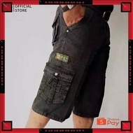 5.5 CARGO / Canvas Cargo Shorts Below the Knee