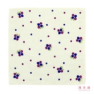 日本製【濱文漾】純棉手帕/方巾－野莓時光 3入組