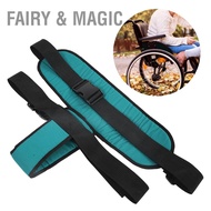 Fairy &amp; Magic เข็มขัดนิรภัยสำหรับรถเข็นวีลแชร์แบบปรับได้สำหรับผู้สูงอายุ Care Wheelchair Safety Belt Restraint Strap