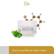 Ella Skincare Glow Acne Retinol Night Cream|krim malam retinol untuk