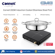 Cornell 2000W Induction Cooker with Premium Stainless-Steel Pot
