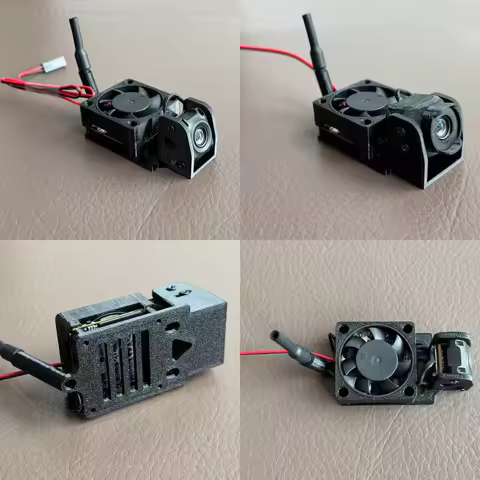 FPV 3D Printed PETG Material Fixed Mounting Bracket Camera Mount Gimbal Base w Cooling Fan For DJI O