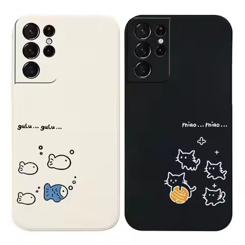 Cat Animal Phone case For Samsung galaxy s26u a17 a16 a15 a24 A23 A36 A56 WIDE8 7 6 jump3 5 buddy3 4
