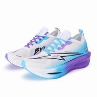 รองเท้าผ้าใบคืนน้ำหนักเบาเบาเป็นพิเศษสำหรับผู้ชายรองเท้าวิ่งวิ่งมาราธอนแผ่นรองคาร์บอนระบบกันกระแทกอย