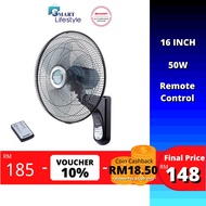 Sharp Wall Fan With Remote Control (16Inch) PJW169RGY