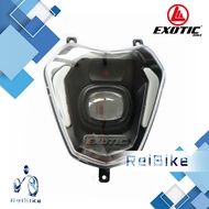 Handlamp / lampu depan sepeda listrik exotic original