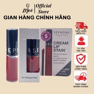 Sephora Cream Lip Stain (01.Always Red) - 1.3ml