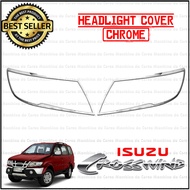 Isuzu Crosswind 2012-2015 Headlight  Cover (Chrome)