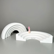 Rainbow archheyprops displayPodium 40x20x7.4 cm/ live product display offline sales/ retail display 