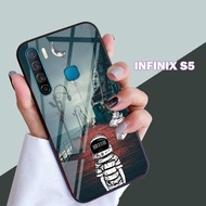 Softcase Glass Infinix S5 - Casing Terbaru Handphone - Infinix S5 -