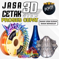 Print 3d modeling silk material/ print 3d modeling shiny material/ 3d printing service / 3d printing