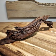 69的木頭世界 No.22 優質沉木，老紫柚木拱橋，全身爆裂紋！天然實木