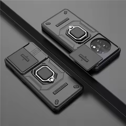 For Oneplus 11 Case Oneplus 11 12 12R 11R Ace 2 Cover Slide Camera Protector Bumper Ring Holder Phon